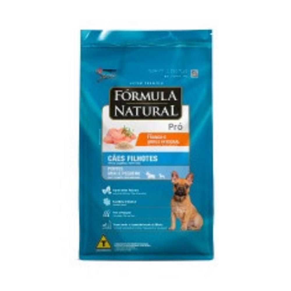 Ração Fórmula Natural Pró para Cães Filhotes de Porte Mini e Pequeno Sabor Frango e Arroz Integral 1kg