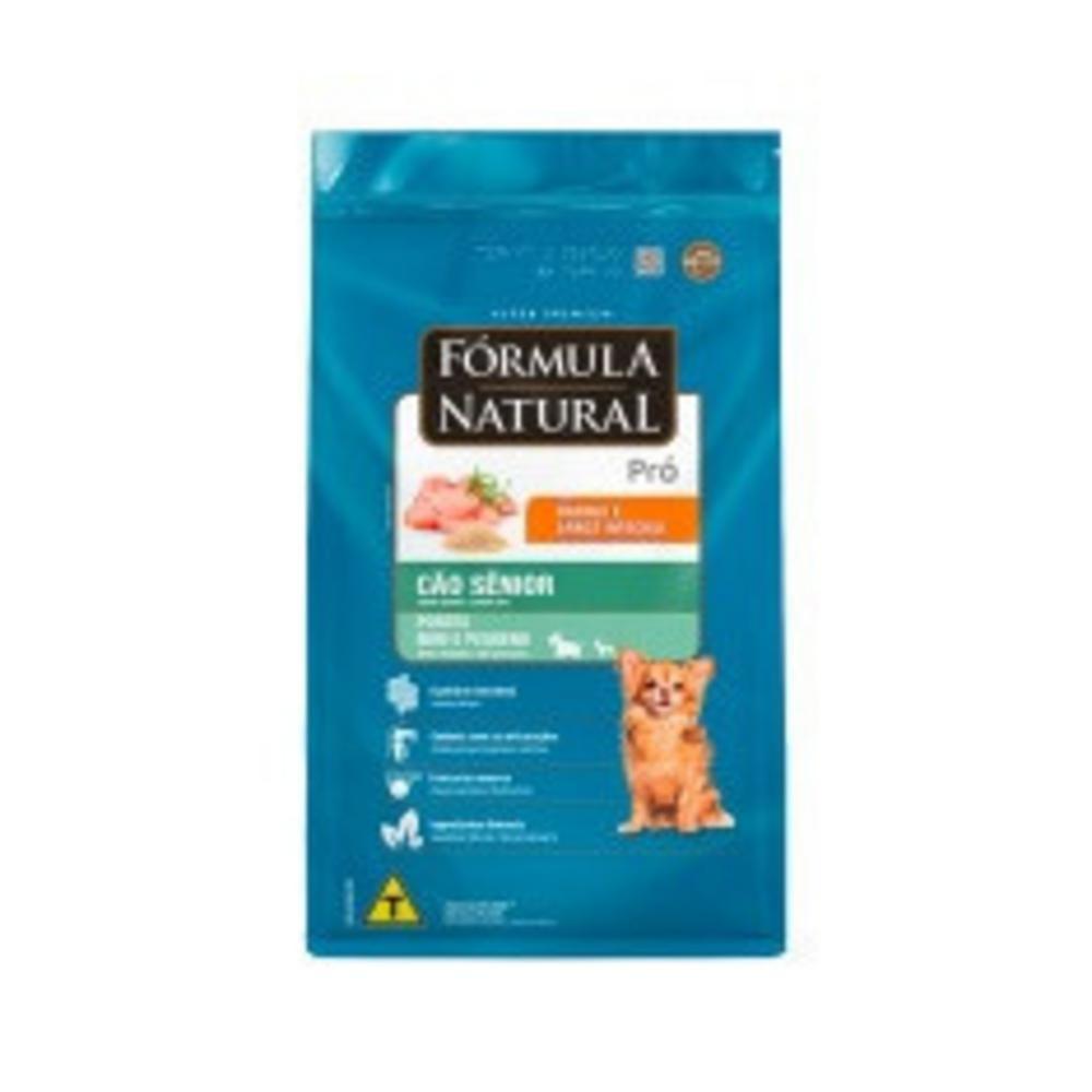Ração Fórmula Natural Pro para Cães Senior de Porte Mini e Pequeno Sabor Frango e Arroz 1kg