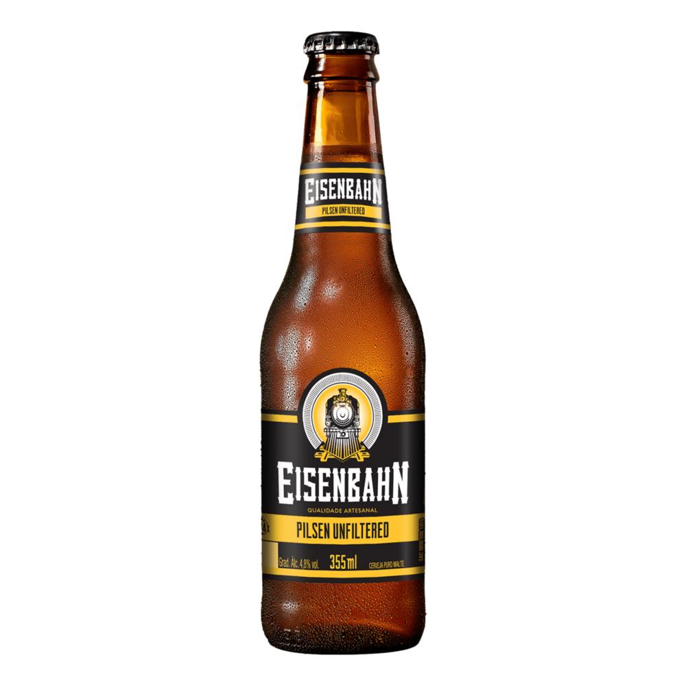 Eisenbahn Cerveja Pilsen Unfiltered Long Neck 355ml