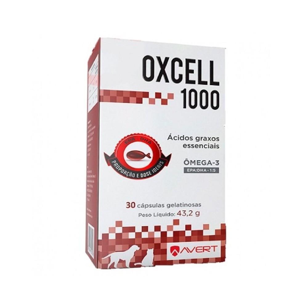 Suplemento Oxcell Avert 1000Mg 30 Cápsulas