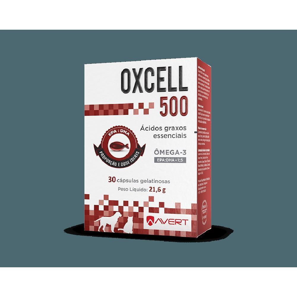 Suplemento Oxcell Avert 500Mg 30 Cápsulas