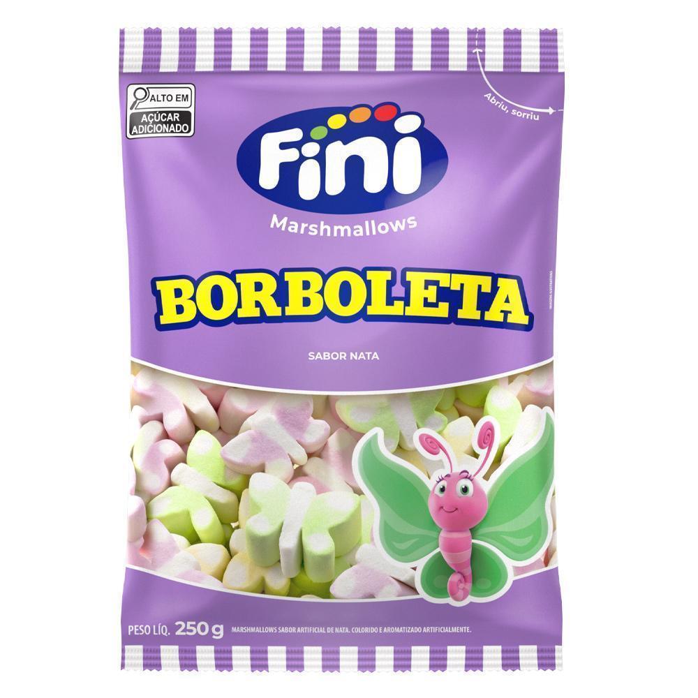 Marshmallow Borboleta 250g - Fini