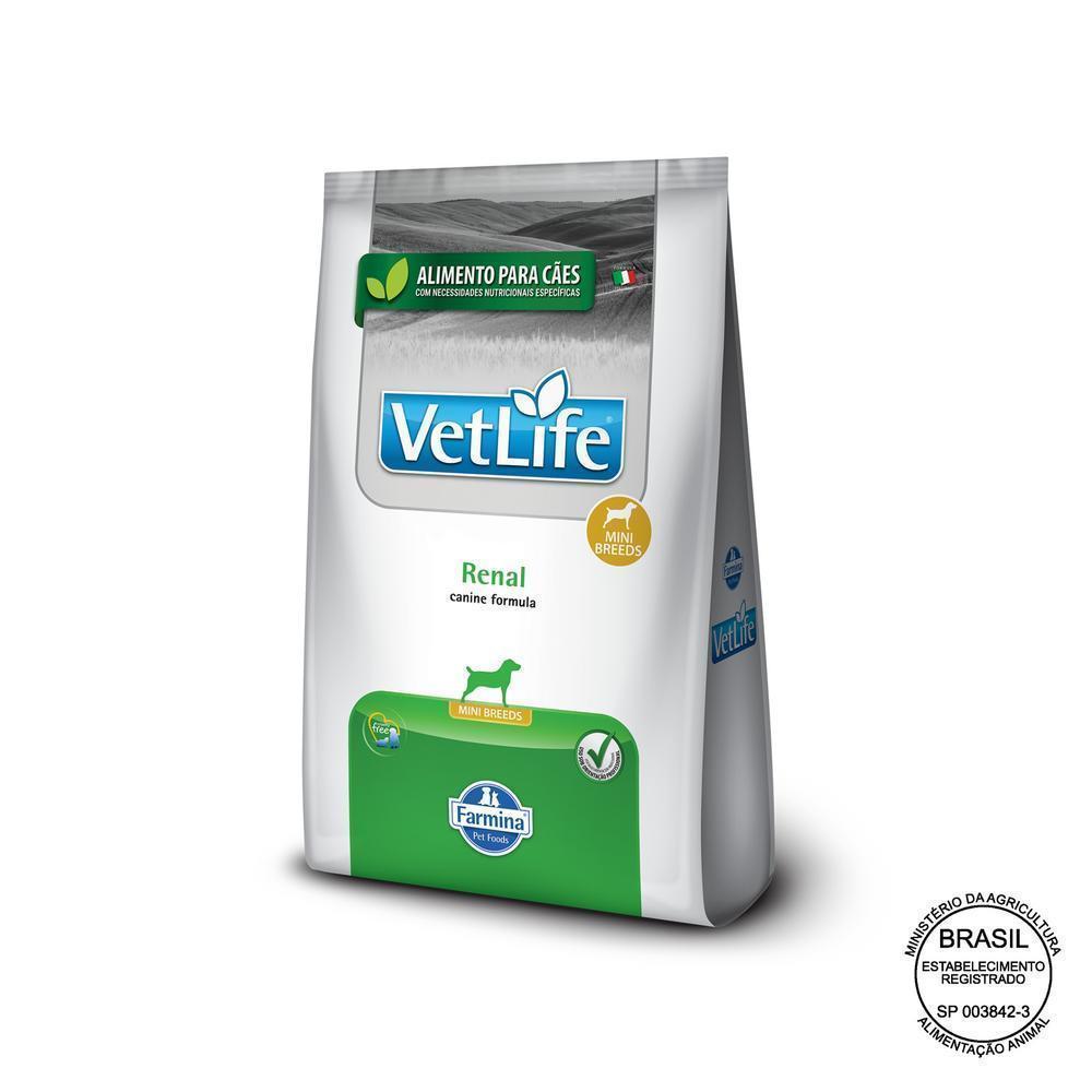 Vet Life Renal para Cães Adultos de Raças Mini e Pequenas 2Kg