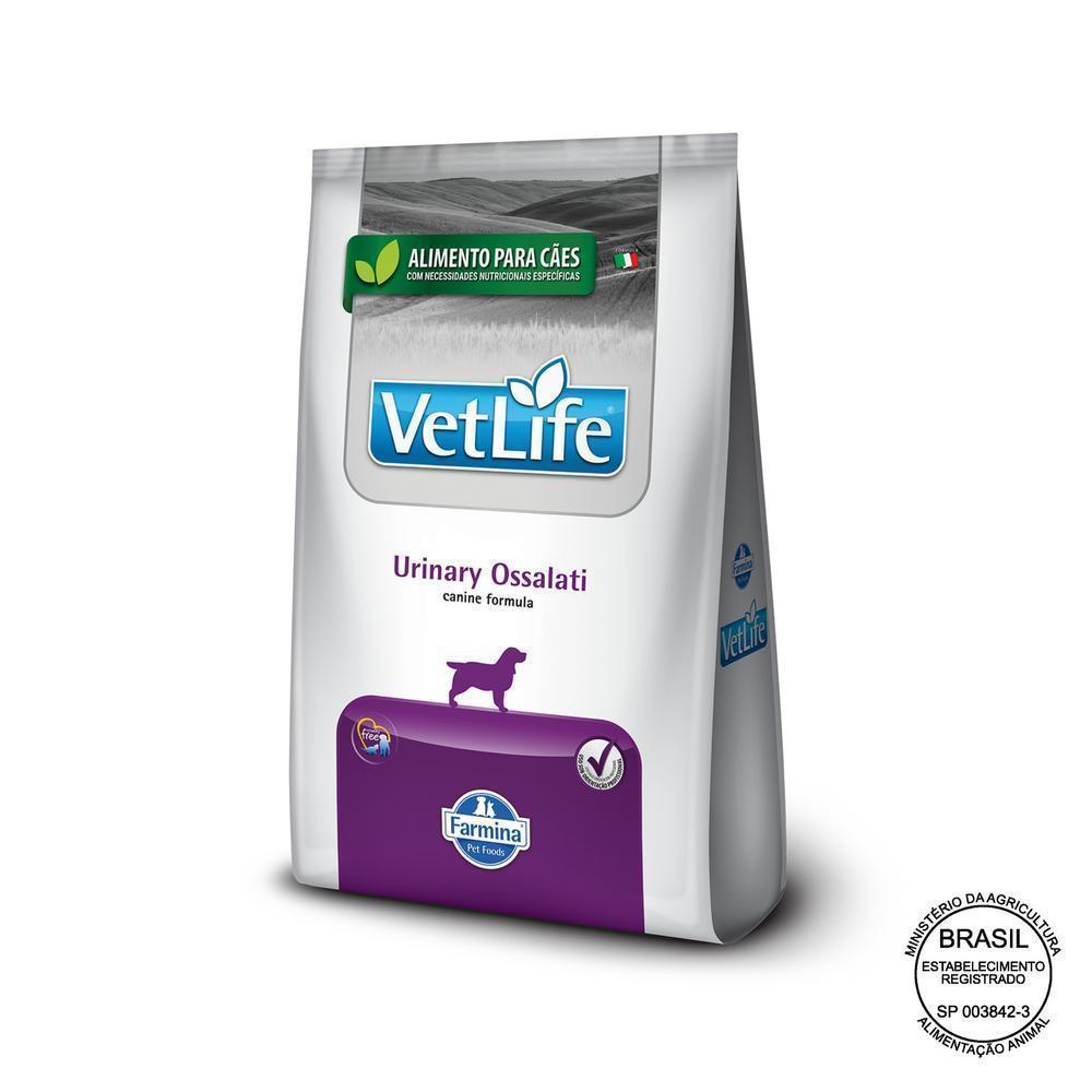 Vet Life Urinary Ossalati para Cães Adultos de Todas as Raças 2Kg