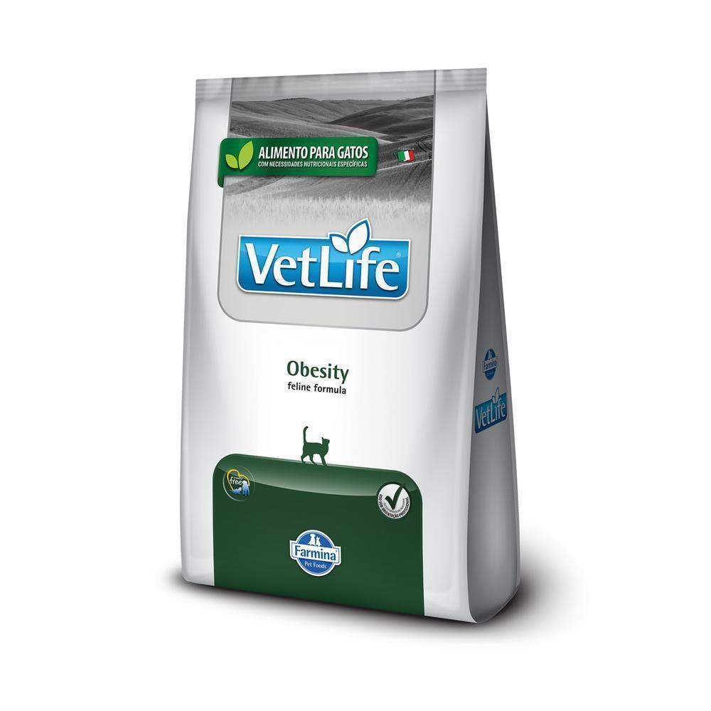 Vet Life Obesity para Gatos Adultos de Todas as Raças 2Kg