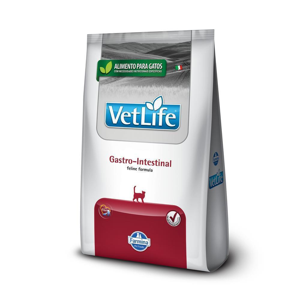 Vet Life Gastrointestinal para Gatos Adultos de Todas as Raças 2Kg