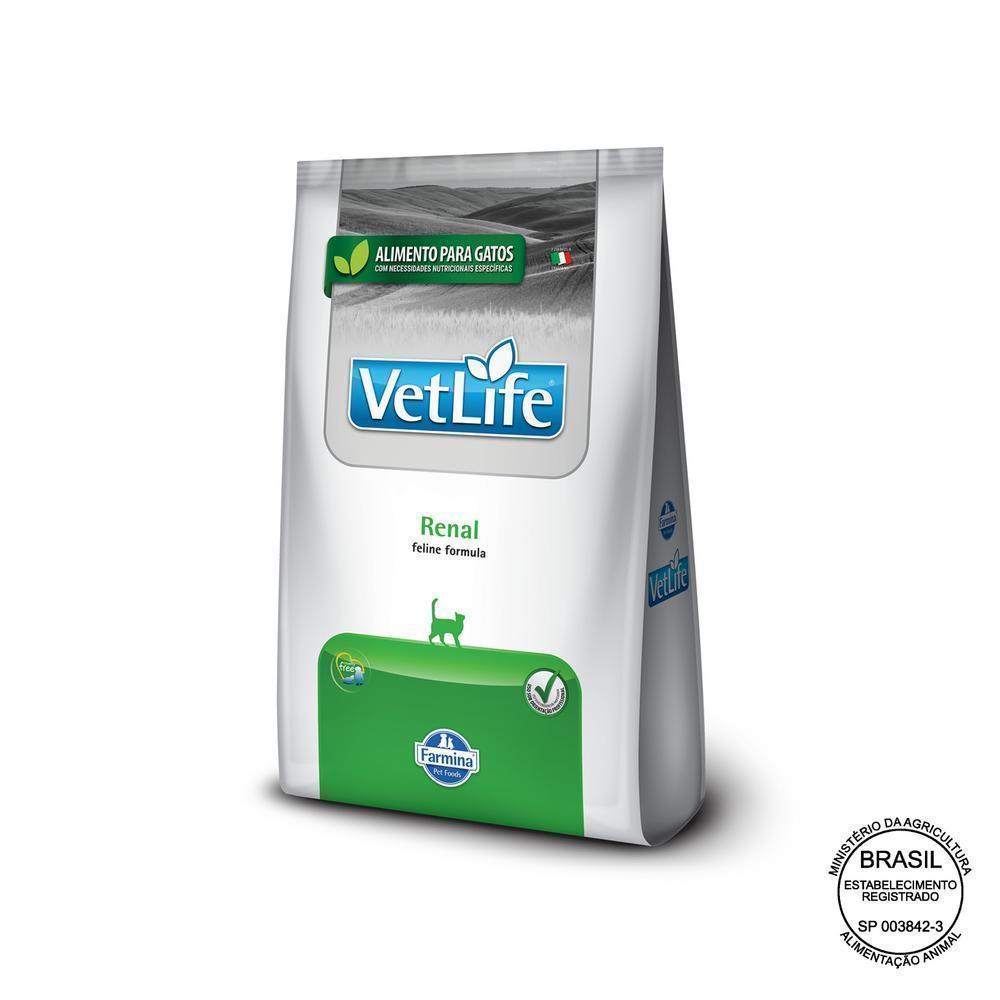 Vet Life Renal para Gatos Adultos de Todas as Raças 400g