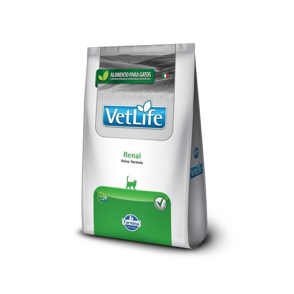 Vet Life Renal para Gatos Adultos de Todas as Raças 2Kg