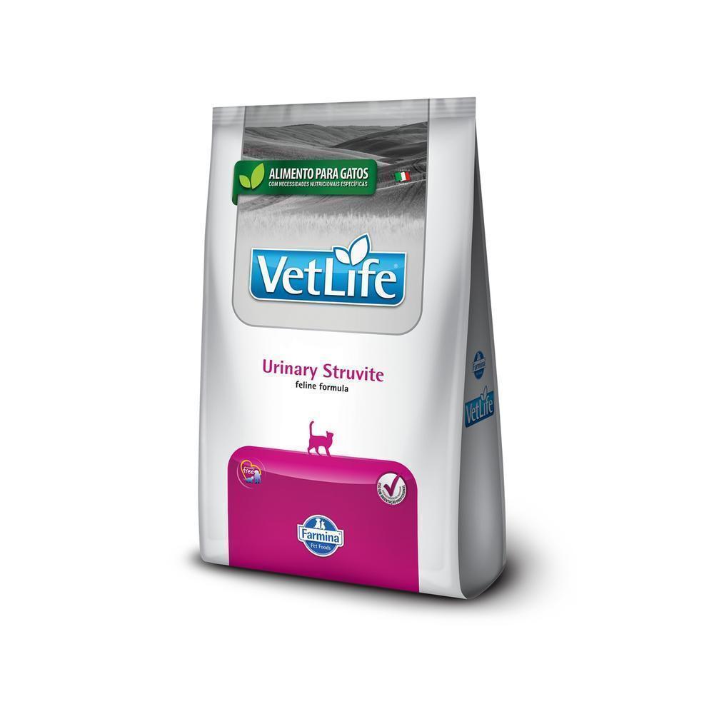 Vet Life Urinary Struvite para Gatos Adultos de Todas as Raças 7,5Kg