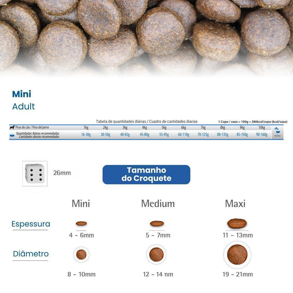 N&D Ancestral para Cães Adultos de Raças Mini e Pequenas Sabor Cordeiro, Blueberry, Aveia e Cevada 2,5Kg