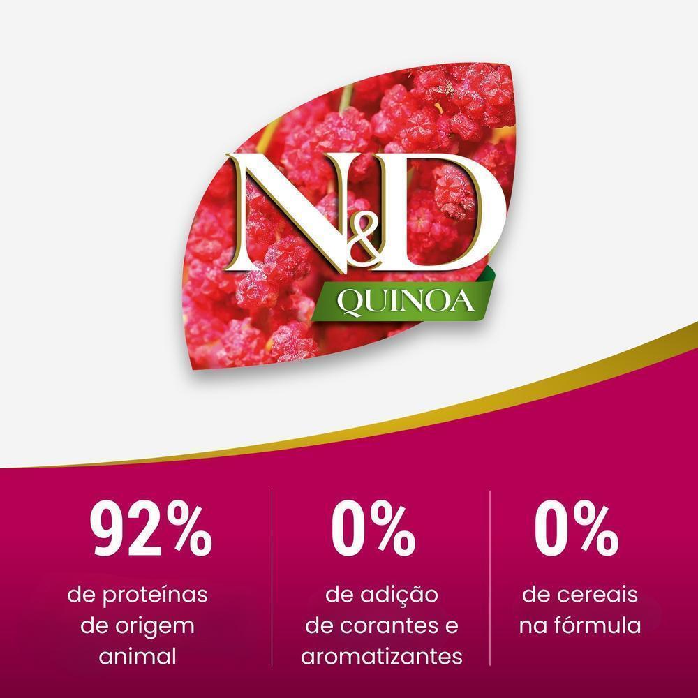 N&D Quinoa Cuidado Digestivo para Gatos Adultos de Todas as Raças Sabor Cordeiro 7,5Kg