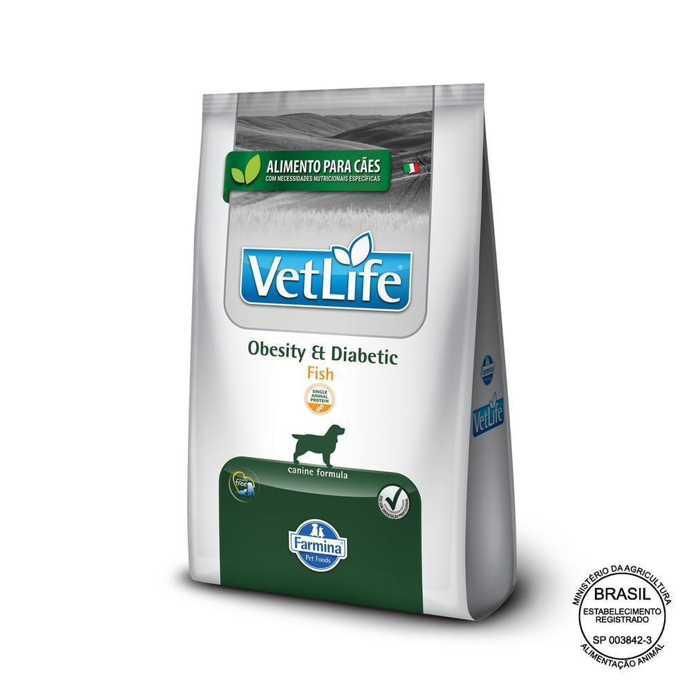 Vet Life Diabetic Fish para Cães Adultos de Todas as Raças 10,1Kg