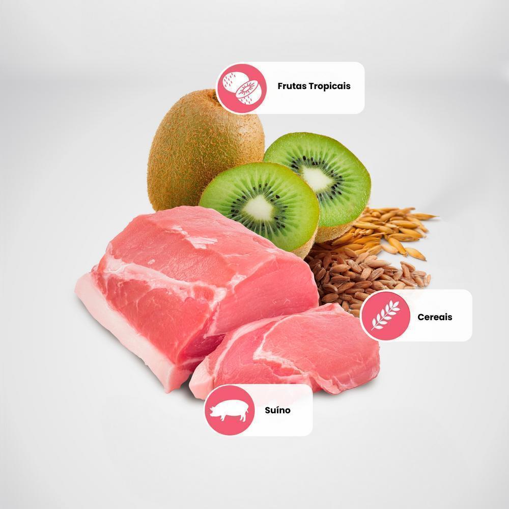 N&D Tropical para Cães Filhotes de Raças Médias e Grandes Sabor Suíno, Cereais e Frutas Tropicais 2,5Kg