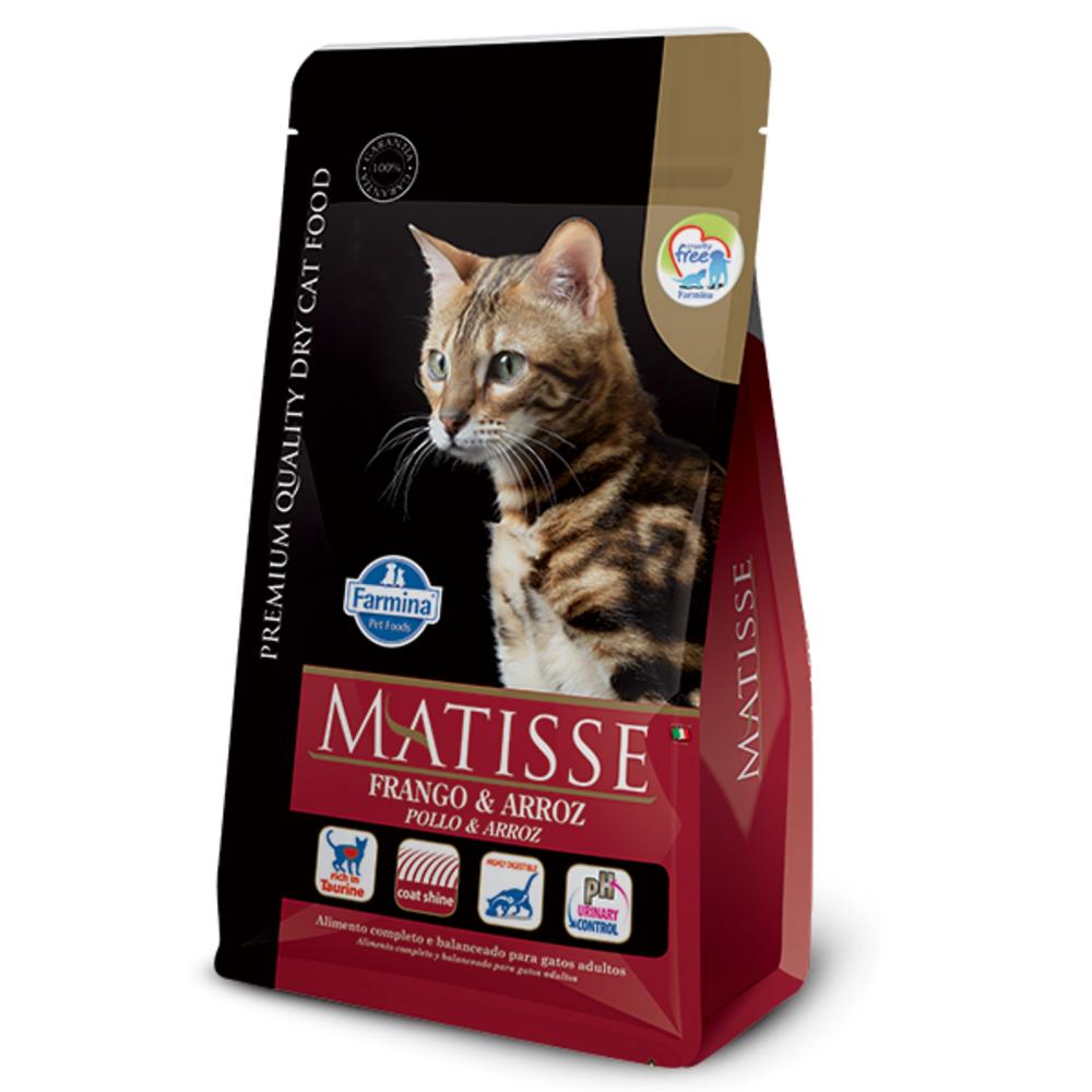 Matisse para Gatos Adultos de Todas as Raças Sabor Frango e Arroz 800g