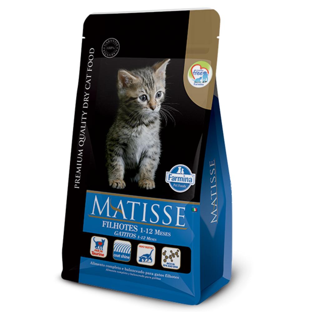 Matisse para Gatos Filhotes de Todas as Raças Sabor Frango e Arroz 2Kg