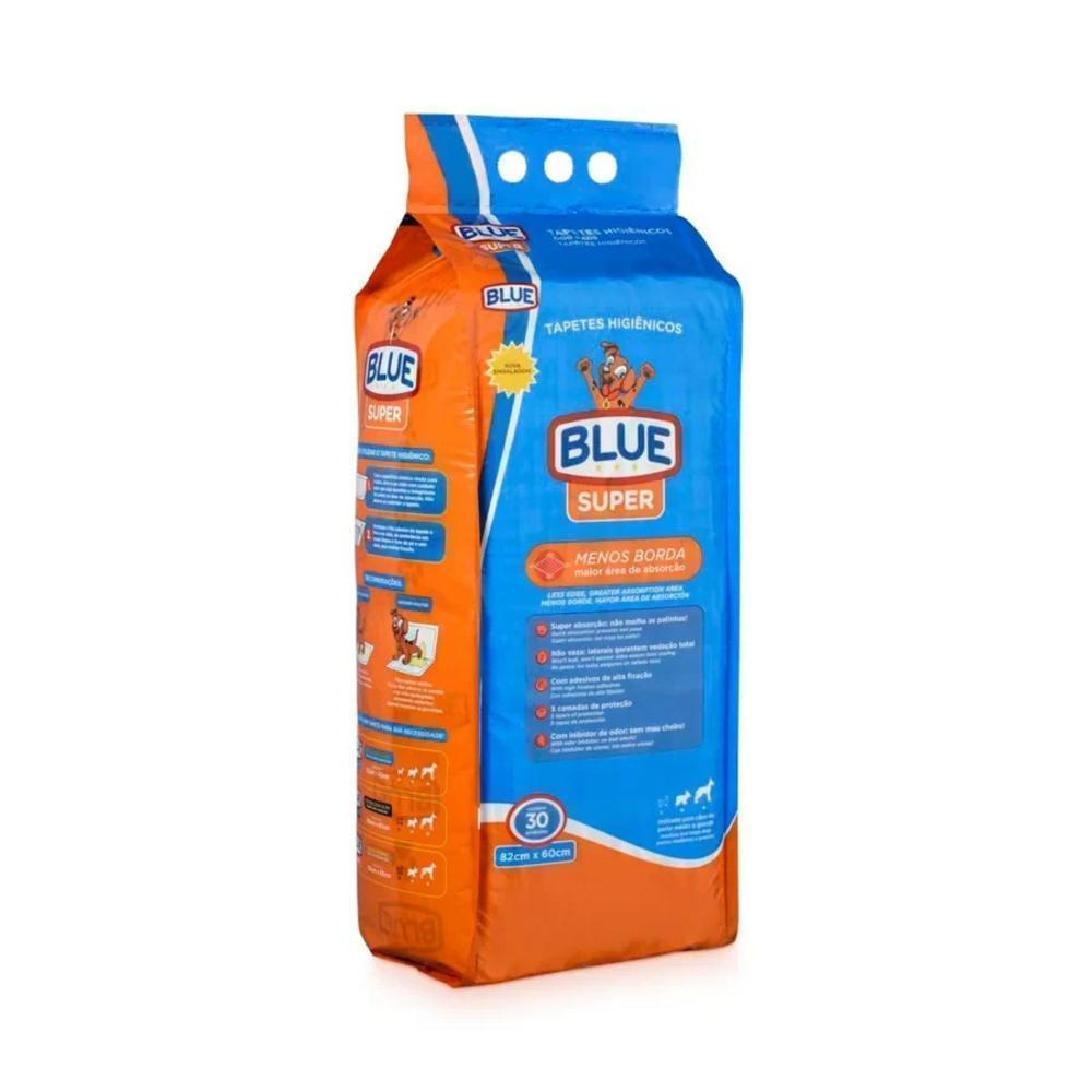 Tapete Super Premium 82X60cm Blue com 30Un