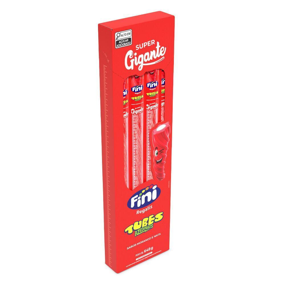 Fini Tubes Morango Citrico 24 unidades de 27g