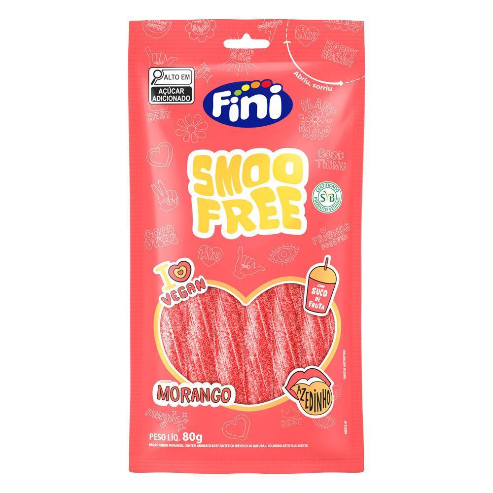 Tubes Morango Cítrico SmooFree 80g - Fini