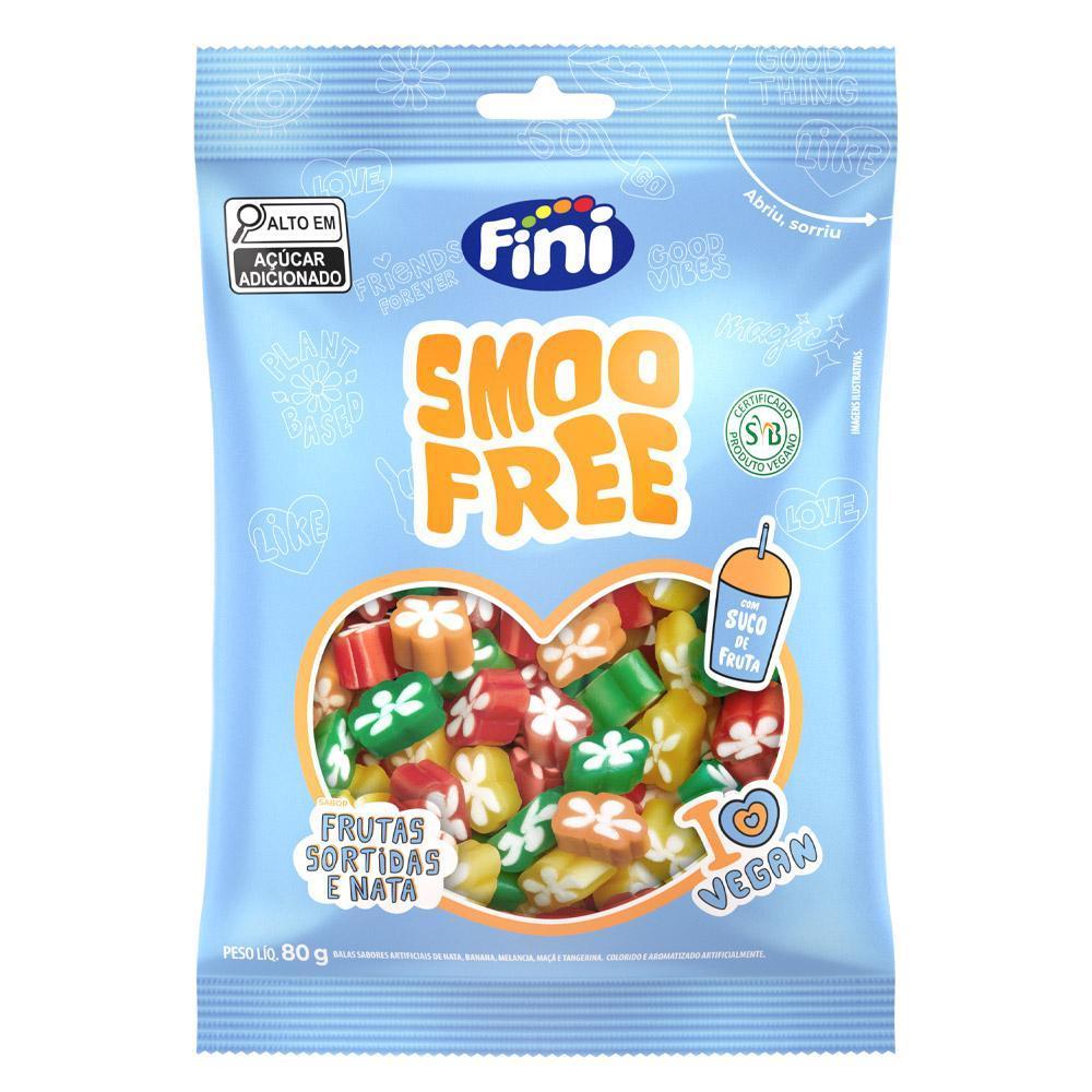 Regaliz Flor Smoofree 80g - Fini