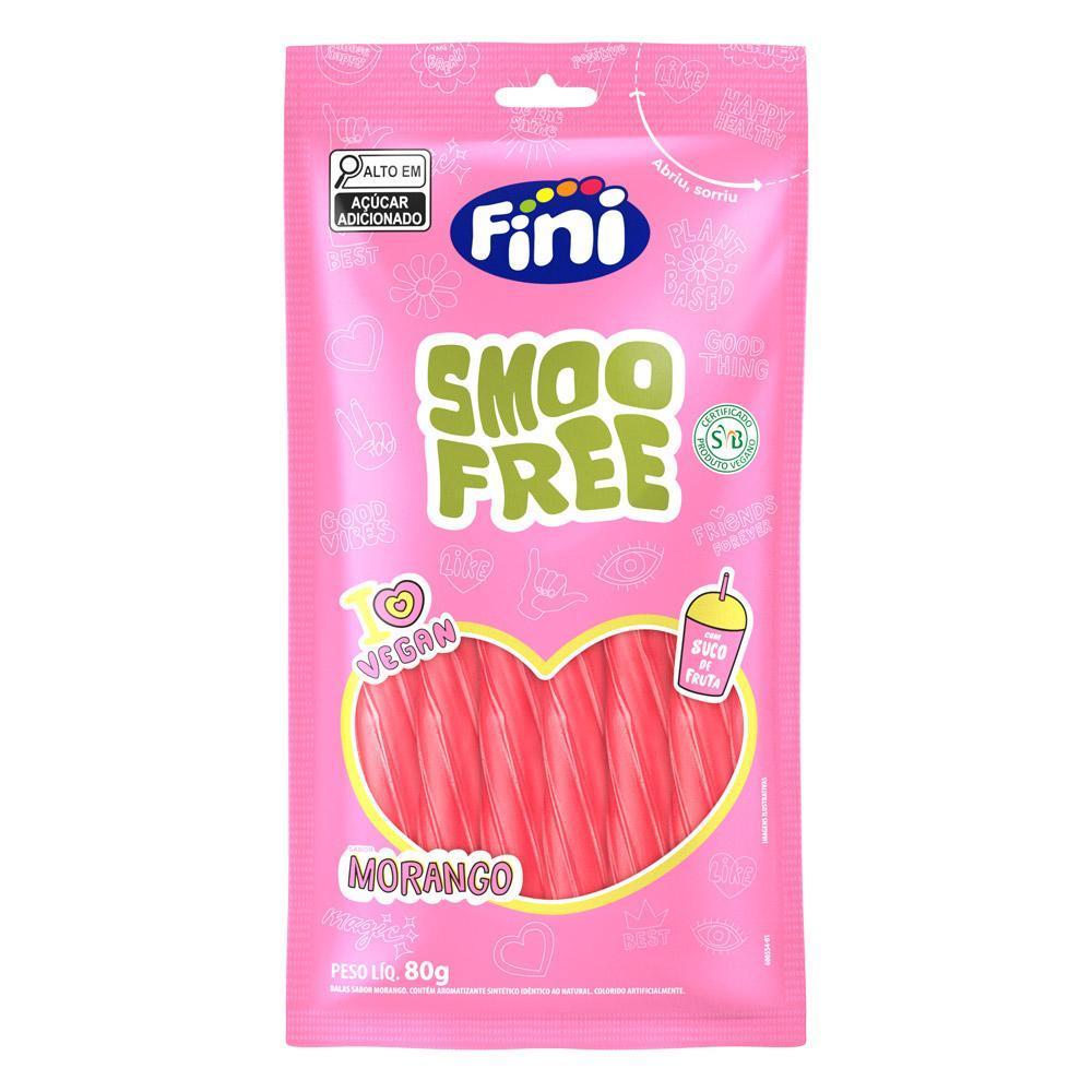 Tubes Morango Smoofree 80g - Fini