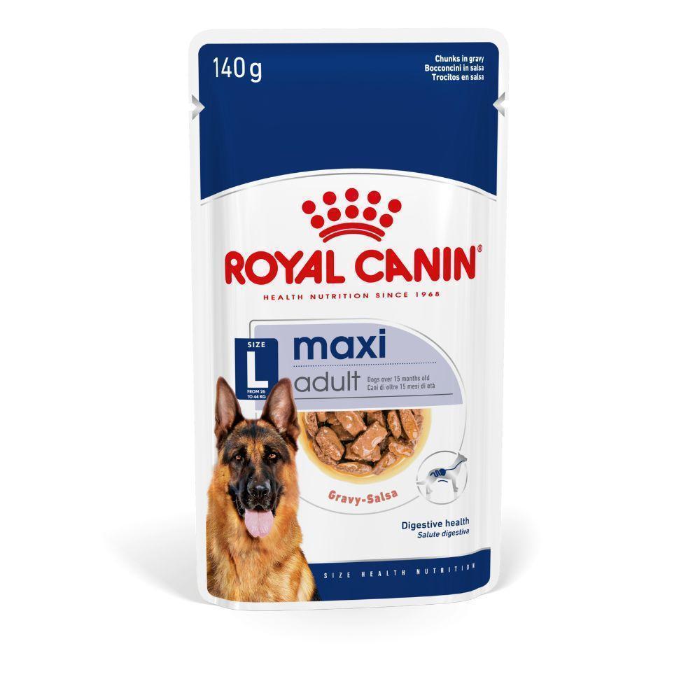 Ração Úmida Royal Canin Sachê Maxi Adult para Cães Adultos de Porte Grande - 140 g