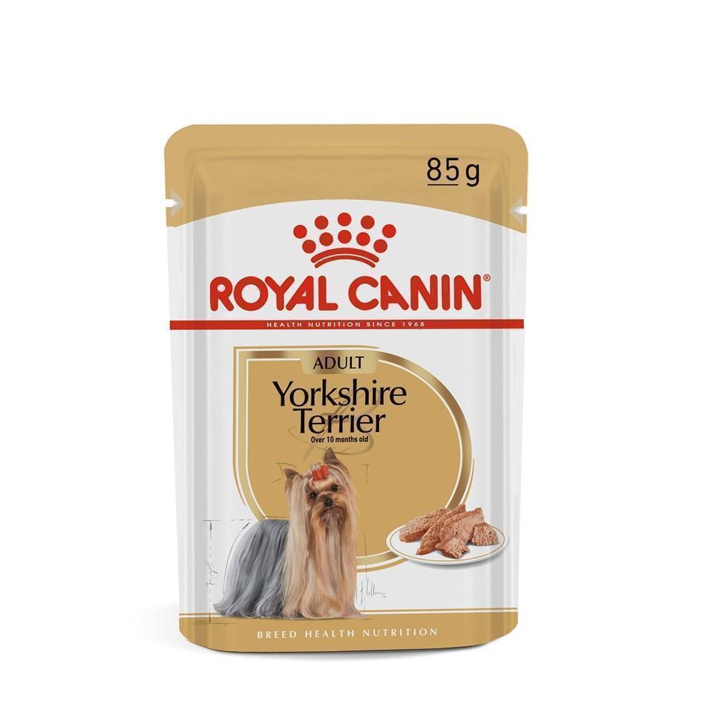 Ração Úmida Royal Canin Sachê para Cães Adultos da Raça Yorkshire - 85 g