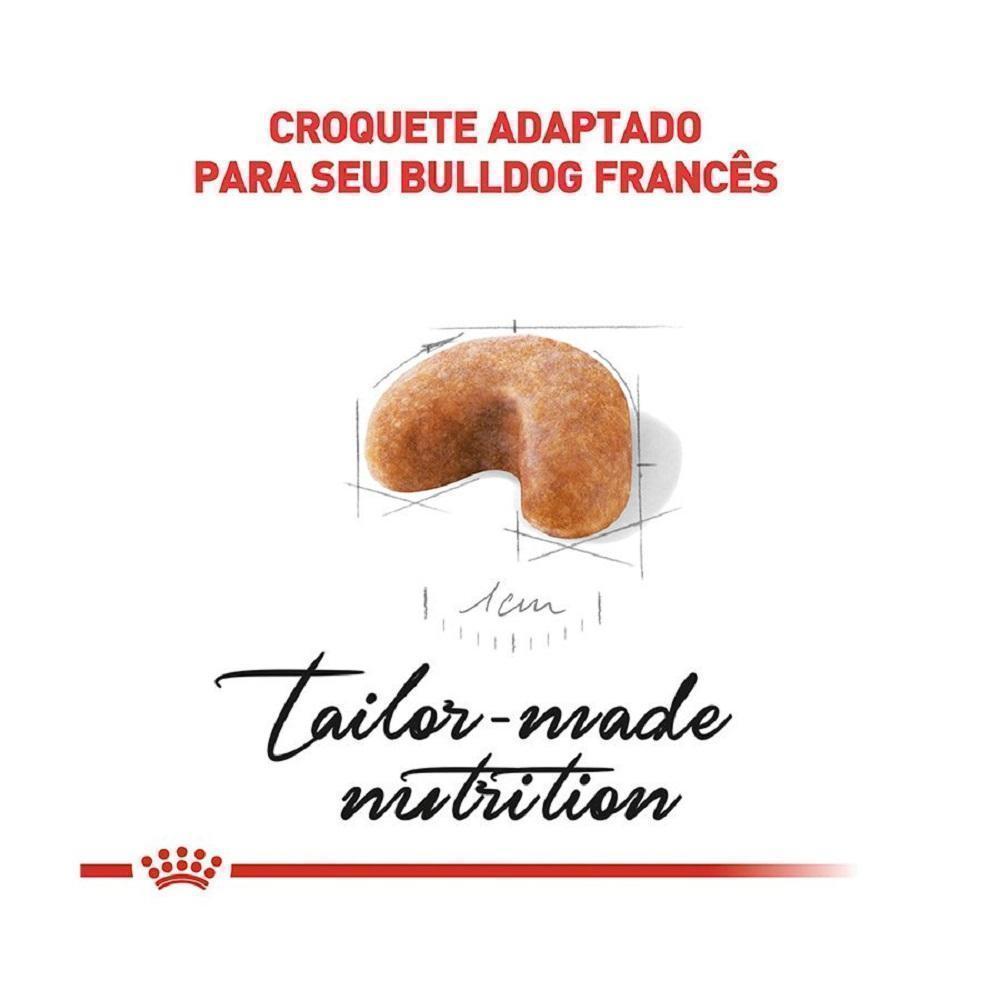 Ração Seca Royal Canin Puppy para Cães Filhotes da Raça Bulldog Francês - 2,5 Kg