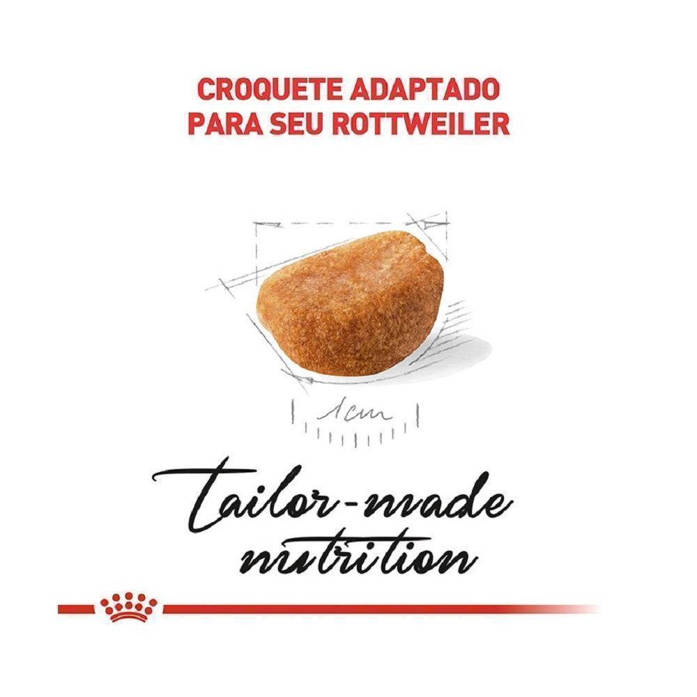 Ração Seca Royal Canin Puppy para Cães Filhotes da Raça Rottweiler - 12 Kg