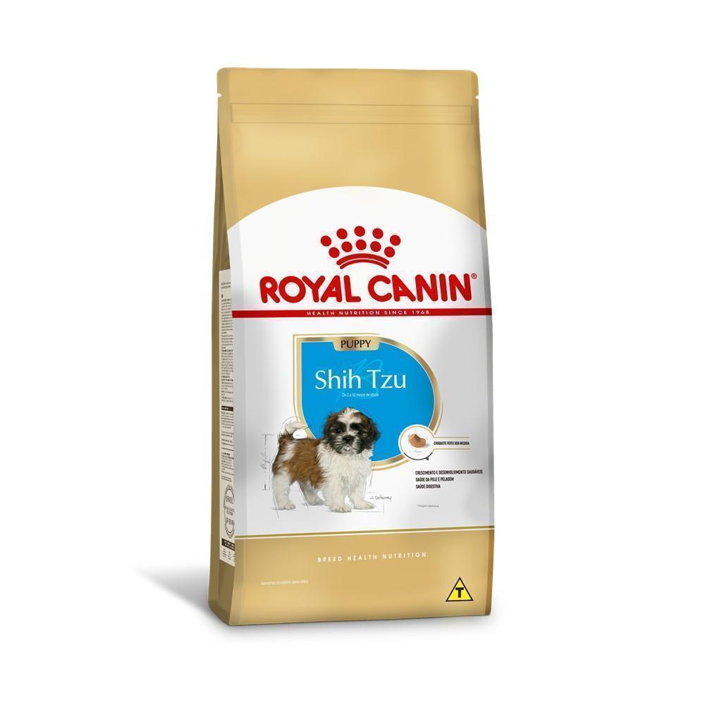 Ração Seca Royal Canin Puppy para Cães Filhotes da Raça Shih Tzu - 1 Kg