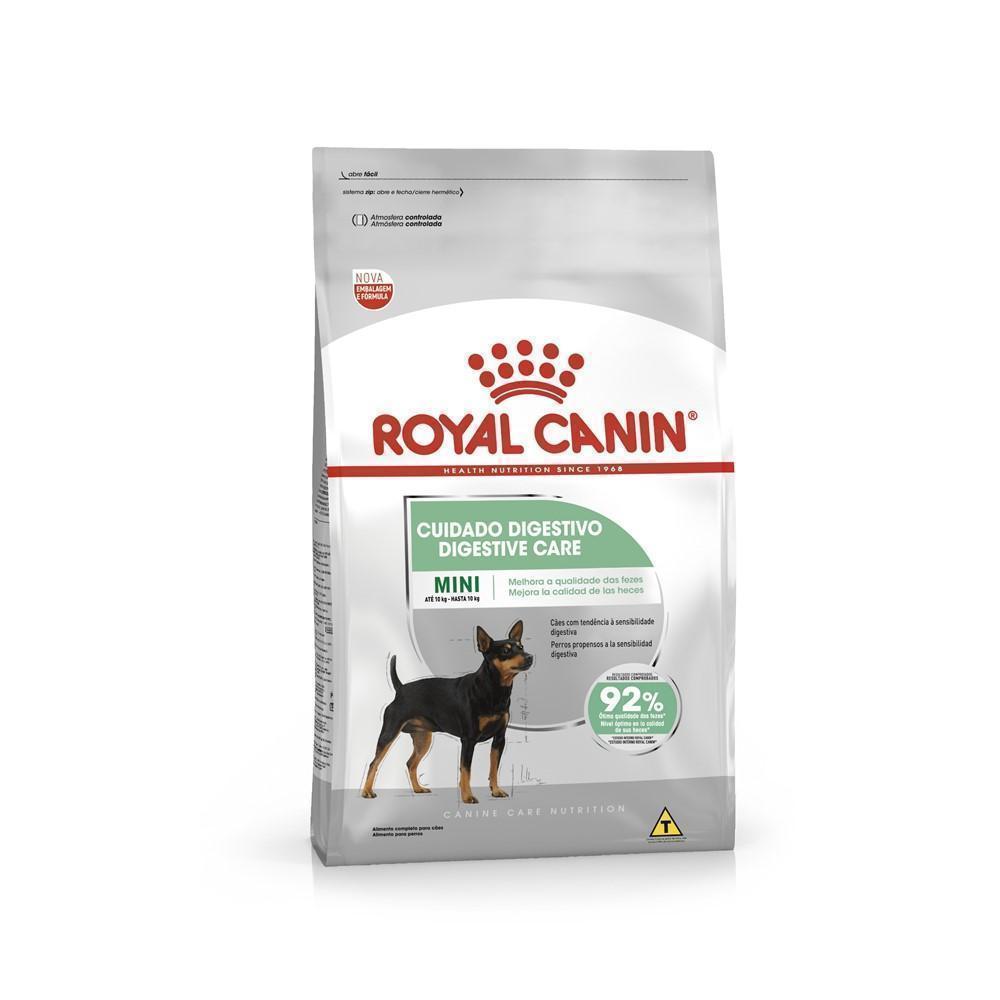 Ração Seca Royal Canin Cuidado Digestivo para Cães Adultos de Porte Mini a partir de 10 meses de idade - 7,5 Kg