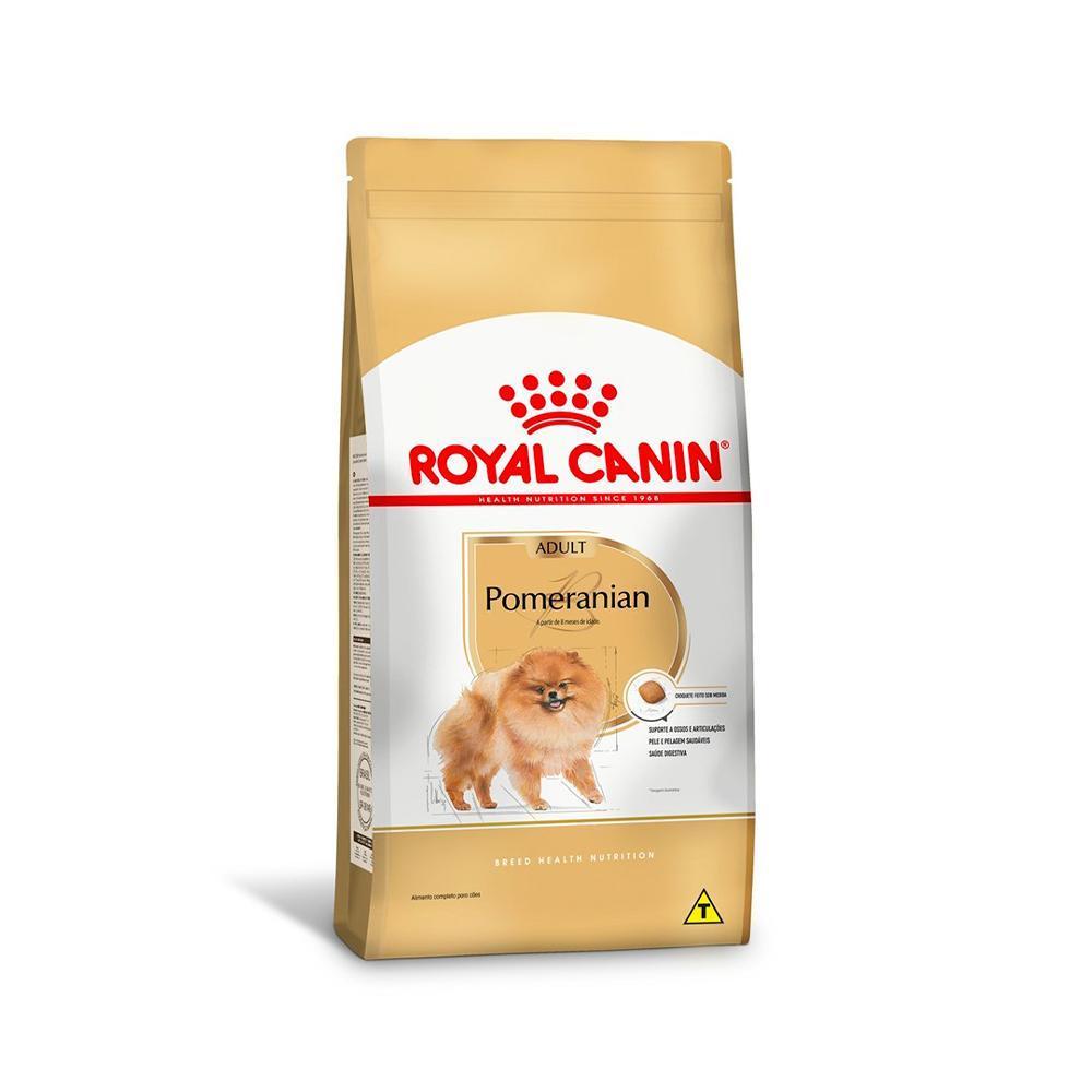 Ração Seca Royal Canin Pomeranian para Cães Adultos da Raça Lulu da Pomerânia - 2,5 Kg