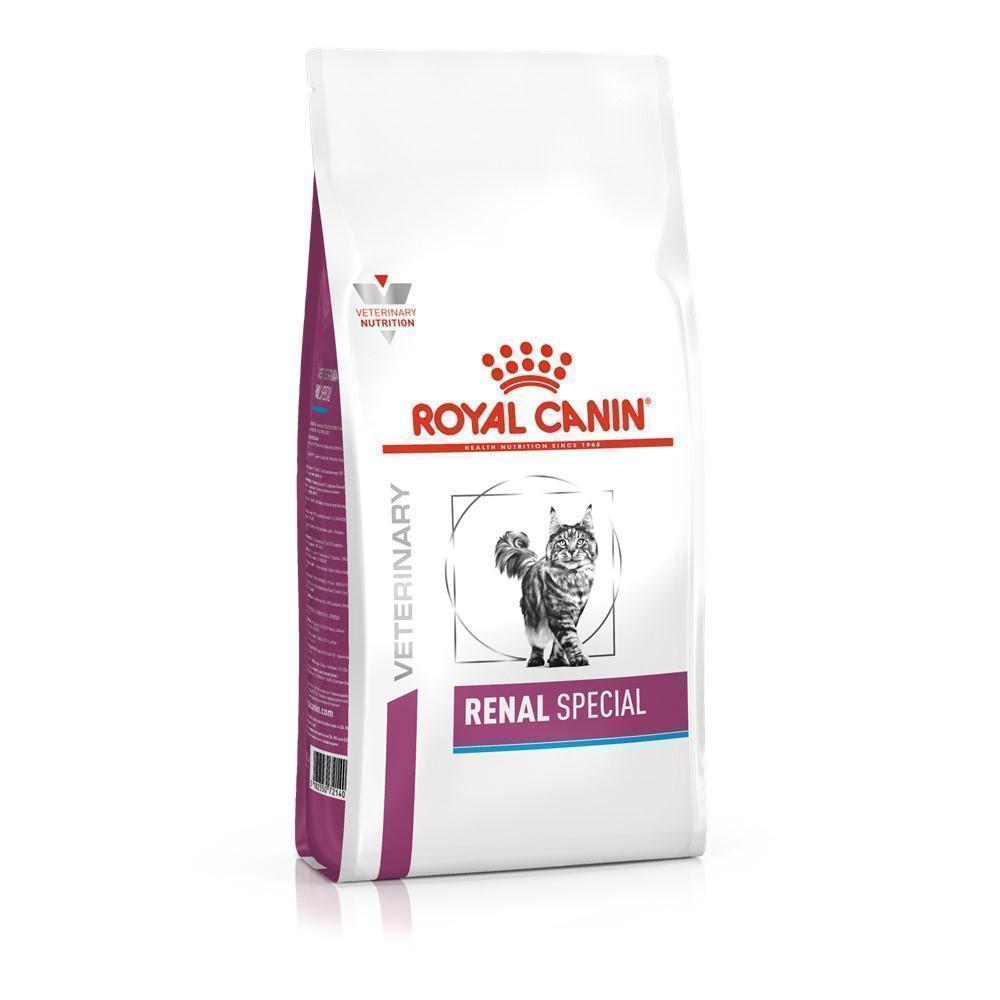 Ração Seca Royal Canin Veterinary Diet Renal Special para Gatos com Insuficiência Renal - 4 Kg