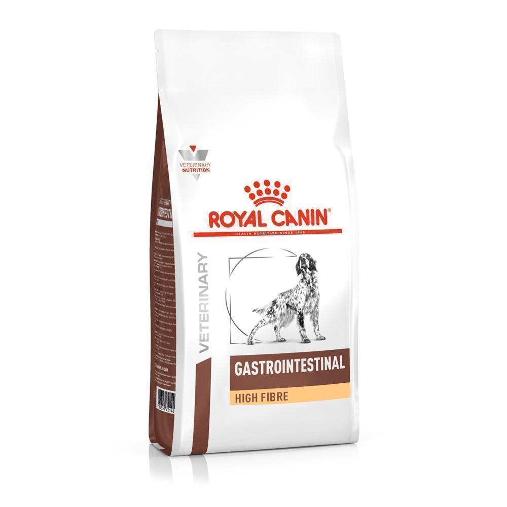 Ração Seca Royal Canin Veterinary Diet Gastrointestinal High Fibre para Cães Adultos - 10,1 Kg