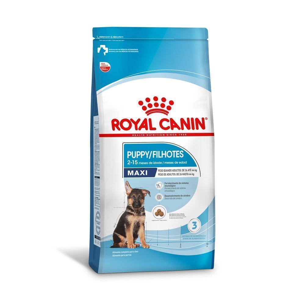 Ração Seca Royal Canin Maxi Puppy para Cães Filhotes de Porte Grande - 4 Kg