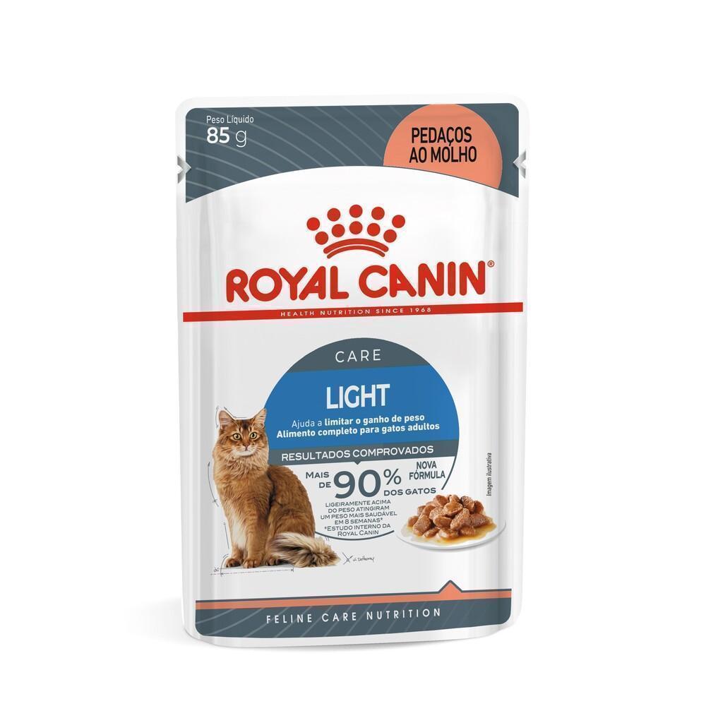 Ração Úmida Royal Canin Sachê Light para Gatos Adultos - 85 g
