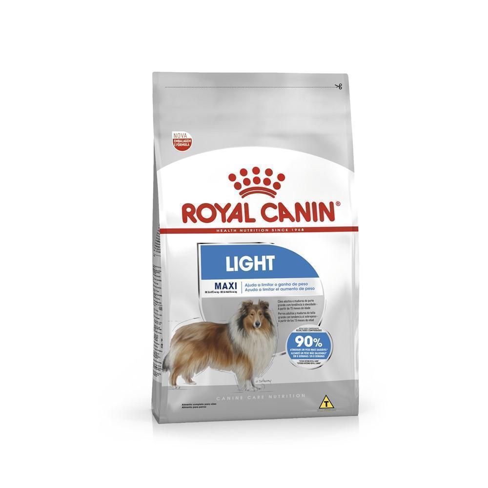 Ração Seca Royal Canin Maxi Light para Cães Adultos ou Idosos de Porte Grande com Tendência à Obesidade - 10,1 Kg