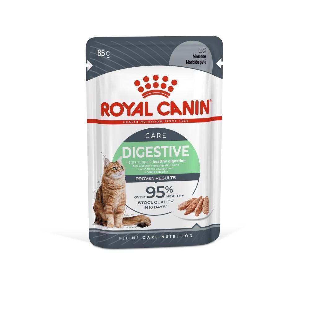 Ração Úmida Royal Canin Sachê Patê Cuidado Digestivo para Gatos Adultos - 85 g