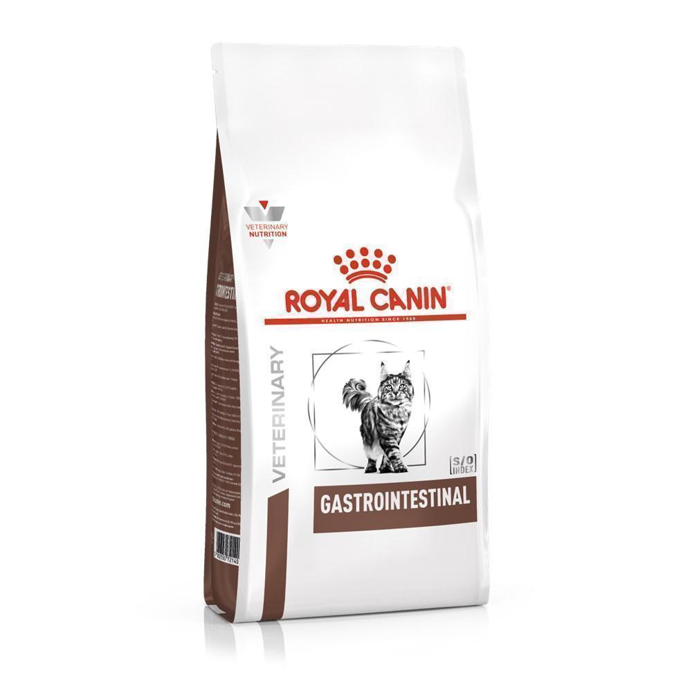 Ração Seca Royal Canin Veterinary Diet Gastrointestinal Gatos com Doenças Intestinais - 400 g