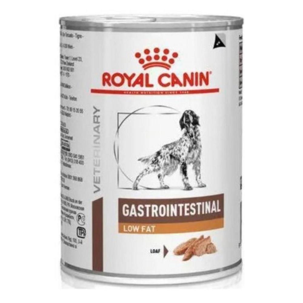 Ração Úmida Royal Canin Lata Veterinary Diet Gastrointestinal Low Fat para Cães Adultos - 420 g