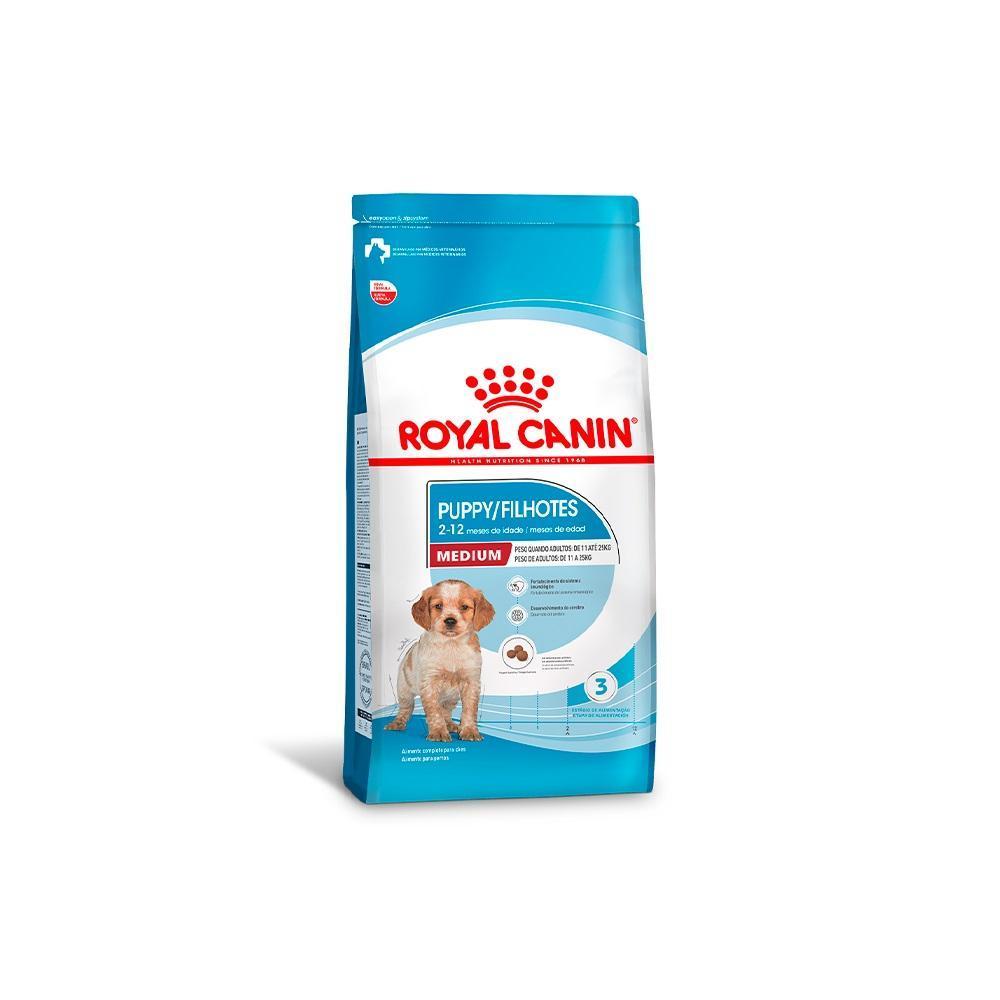 Ração Seca Royal Canin Medium Puppy para Cães Filhotes de Porte Médio - 12 KG