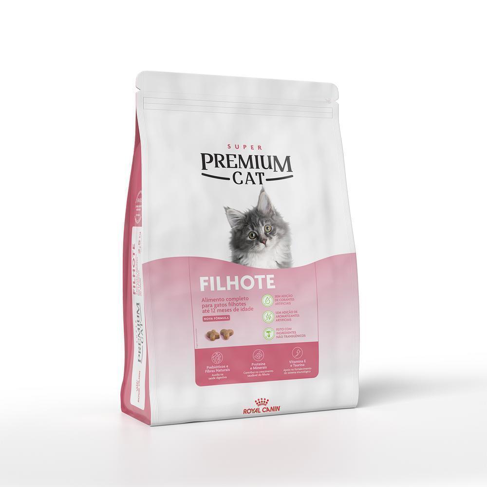 Ração Seca Royal Canin Super Premium Cat para Gatos Filhotes - 2,5kg