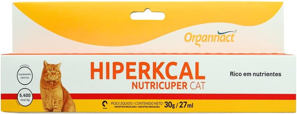 Suplemento Organnact Hiperkcal Nutricuper Cat 30G