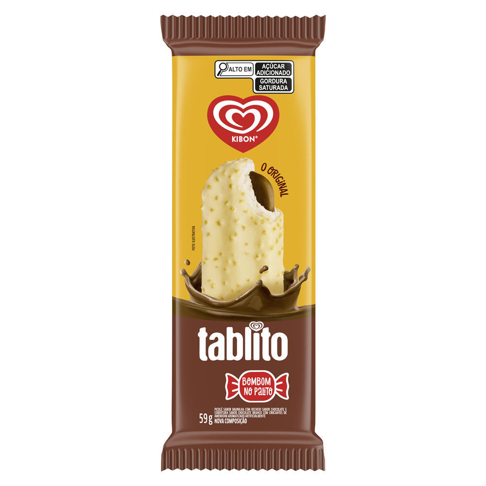 Picolé Kibon Tablito 59g