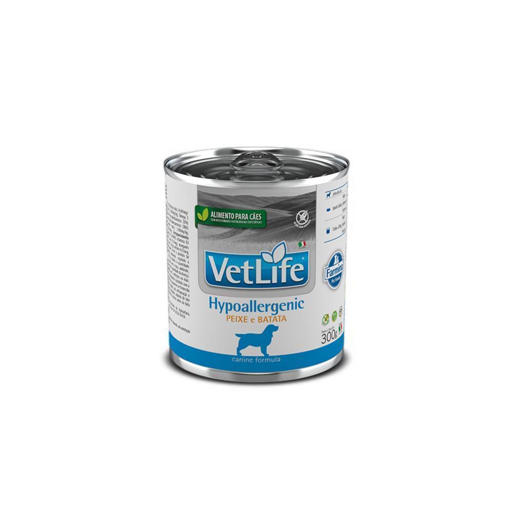 Vet Life Hypoallergenic Fish para Cães Adultos de Todas as Raças 300g