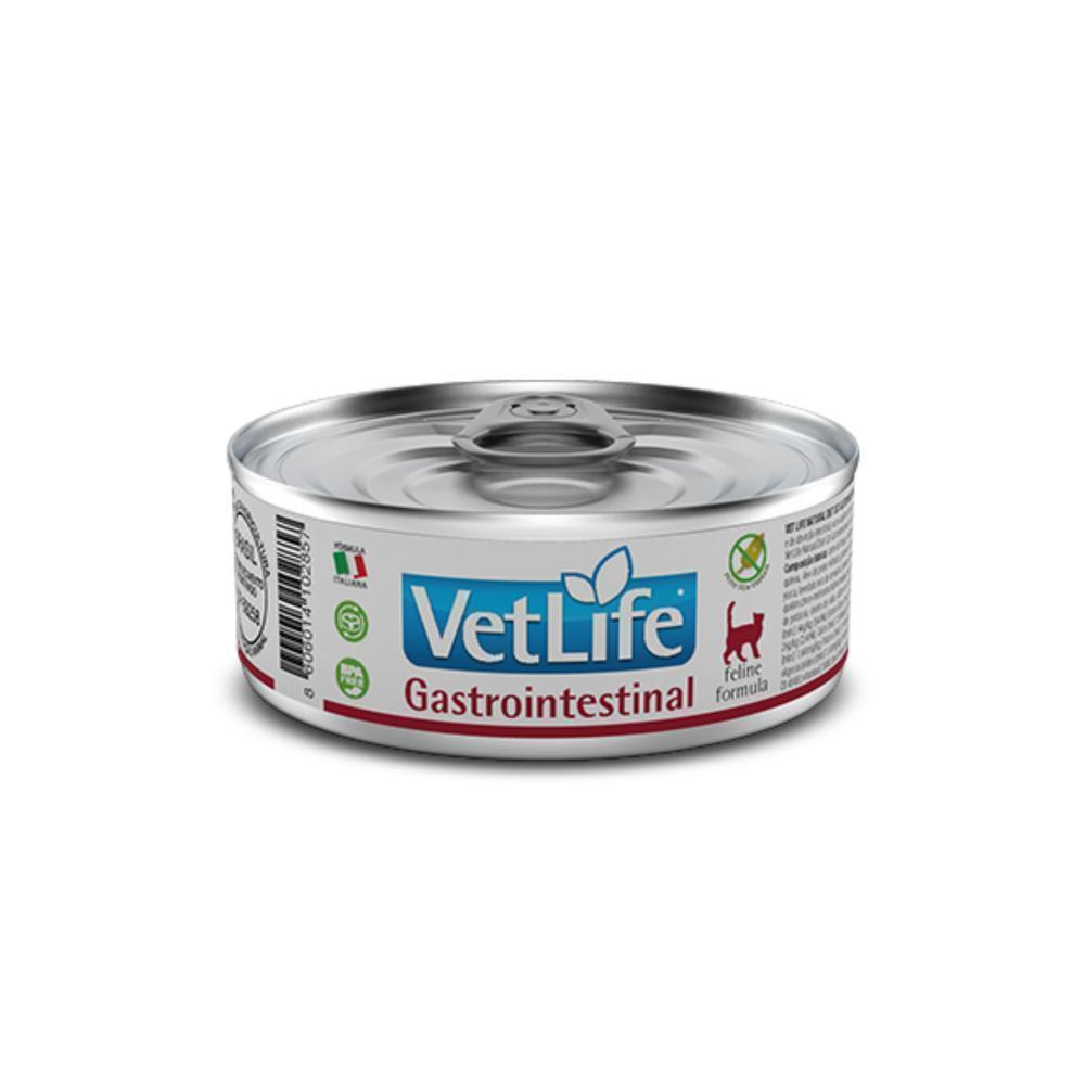 Vet Life Gastrointestinal para Gatos Adultos de Todas as Raças 85g
