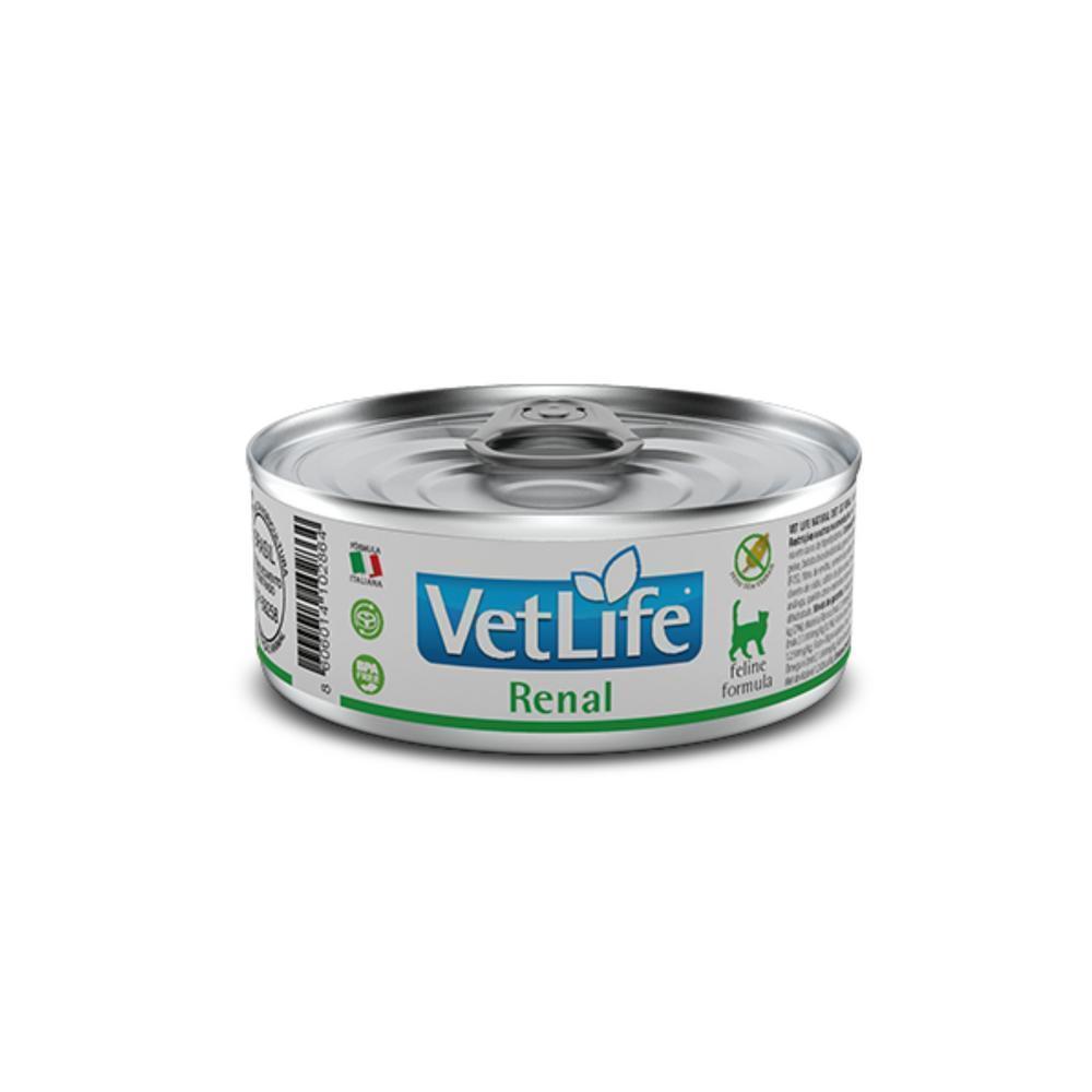 Vet Life Renal para Gatos Adultos de Todas as Raças 85g