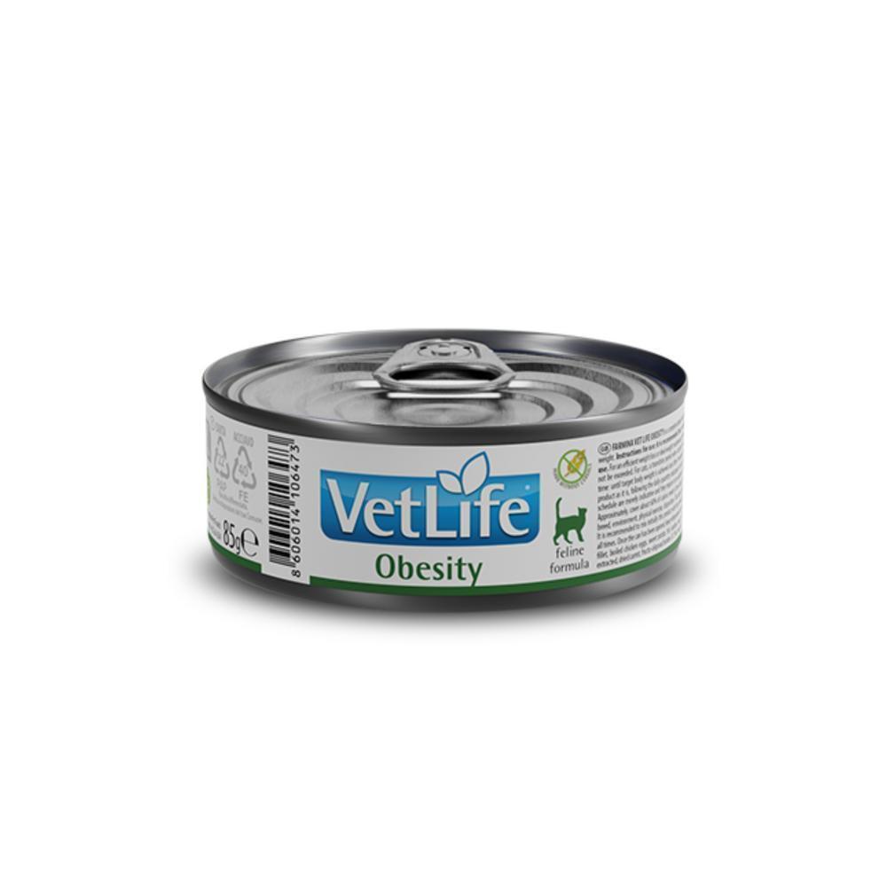 Vet Life Obesity para Gatos Adultos de Todas as Raças 85g