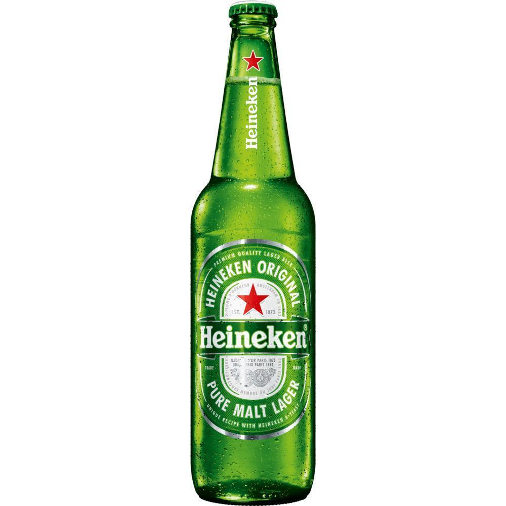 Cerveja Lager Puro Malte Heineken Garrafa 600ml