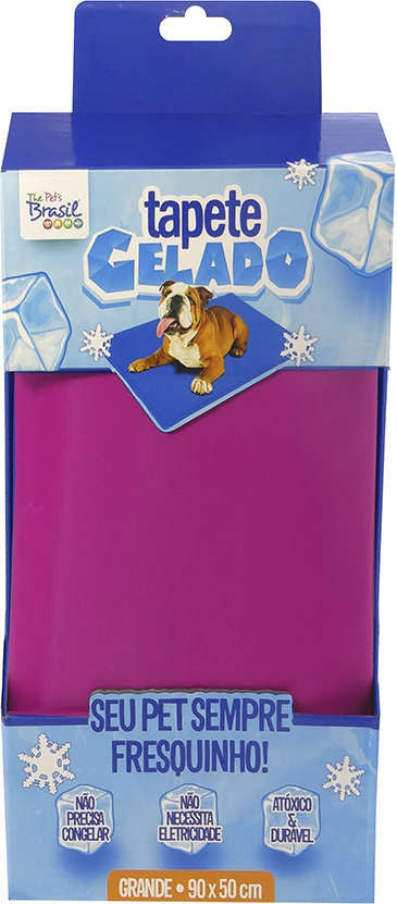 Tapete Gelado Rosa The Pets Brasil