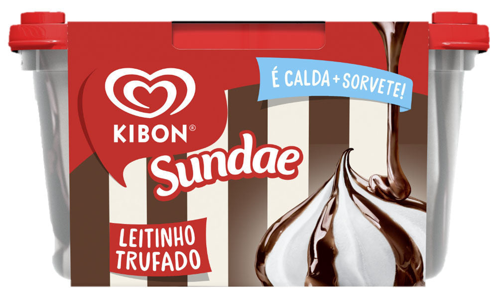 Pote Kibon Sundae Leitinho Trufado 1,4L